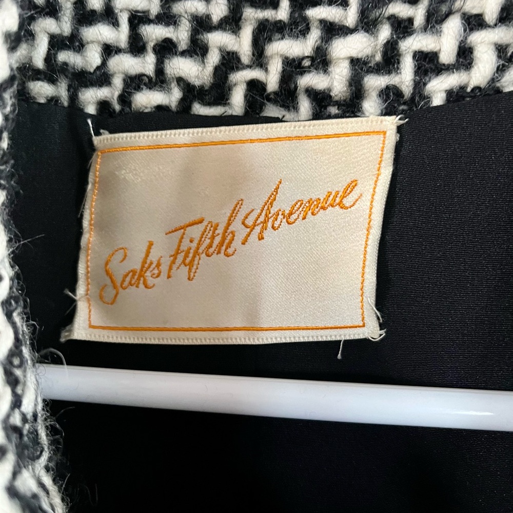 Vintage Saks Fifth Avenue Womens Suit Coat - Picture 3 of 7